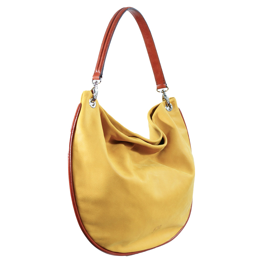 Sac en nubuck jaune