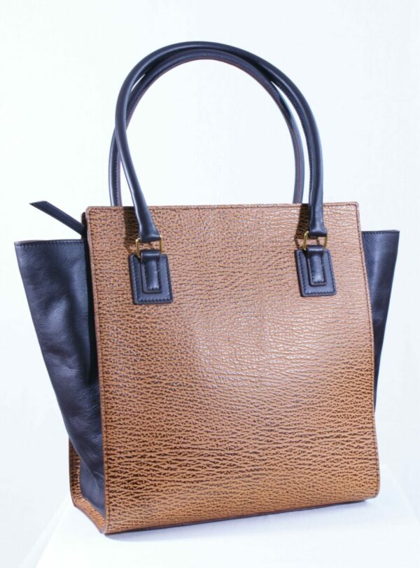 Elfe_1 Sac en cuir marron