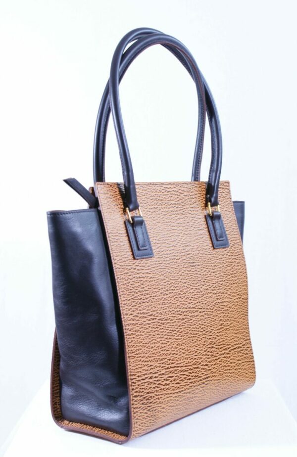 Elfe_2 Sac en cuir marron