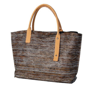 Sac en cuir lamé