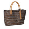 Sac en cuir lamé