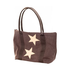 Sac de plage marron